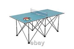 Ping Pong 6' Pop Up Tennis De Table