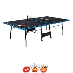 Ping Pong Table De Tennis Pliante De Taille Énorme Jeu Ensemble Sport Intérieur Ensemble Complet