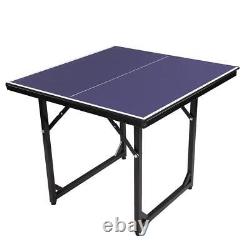 Ping Pong Table Tennis Jeu Pliable Maison Famille Outdoor Play