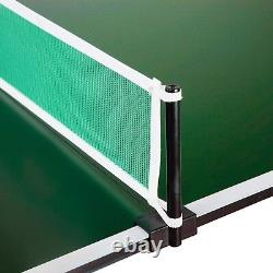 Ping Pong Table Tennis Polding Conversion Top Intérieur Extérieur Sport Portable Nouveau