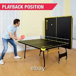 Ping Pong Tennis De Table Taille Officielle Intérieur 2 Paddles Et Boules Inclus Nouveau