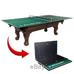 Ping-pong Taille Officielle Conversion Top Over Table De Billard Convient Pour Enfants Salle De Jeux