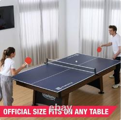 Plateau de conversion portable de tennis de table Taille officielle Jeu de sport de ping-pong en intérieur