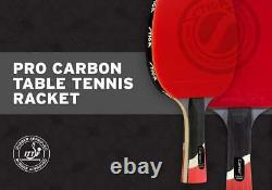 Raquette De Tennis De Table Stiga Pro Carbon Performance-level Avec Multi
