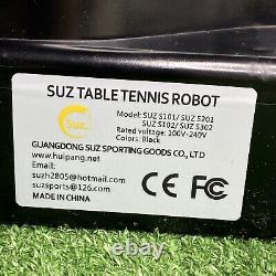 Robot de Tennis de Table Suz Machine à Balle de Ping Pong S101 S201 S102 S302 Automatique