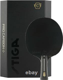 Stiga Pro Carbon + Batte De Tennis De Table