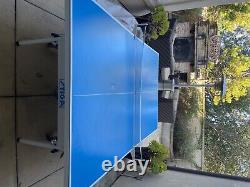 Stiga T8575w Xtr Table De Tennis De Plein Air Bleu/blanc