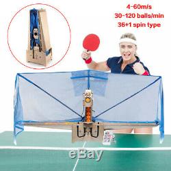 Super Empereur Robot Tennis De Table / Machine Withnet 120 Ballon D'entraînement, Auto Rechargement