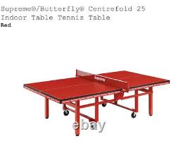 Supreme Butterfly Centrefold 25 Table Intérieure Tennis Table Confirmée Commande Fw21