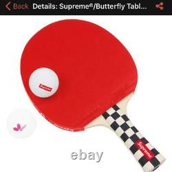 Supreme X Papillon De Tennis De Table Racket