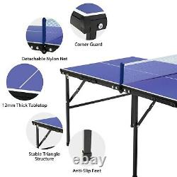 Table De Ping Pliable Ubon 60 X 30 Table De Tennis De Table Famille D'utilisation Intérieure