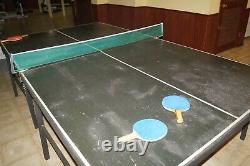 Table De Ping Pong Pleine Grandeur En Bois