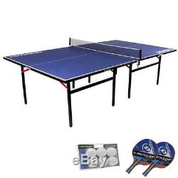 Table De Ping-pong 9ft Tennis Activités De Jeu En Plein Air Intérieur Jeu Jouer Sport Set