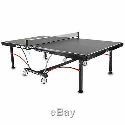 Table De Ping-pong De Taille Réglementaire Pliable, Table De Ping-pong Elite Ii, Avec Roulettes
