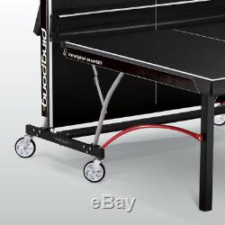 Table De Ping-pong De Taille Réglementaire Pliable, Table De Ping-pong Elite Ii, Avec Roulettes