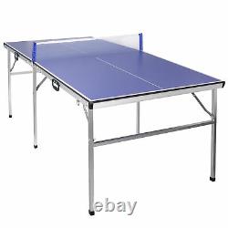 Table De Ping-pong De Tennis De Table Intérieure/extérieure Avec Paddle Idéal Pour Les Petits Espaces