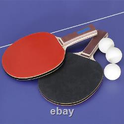 Table De Ping-pong De Tennis De Table Intérieure/extérieure Avec Paddle Idéal Pour Les Petits Espaces