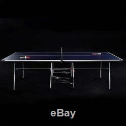 Table De Ping-pong De Tennis En Salle En Plein Air De Taille Officielle 2 Pagaies Et Balles Incluses