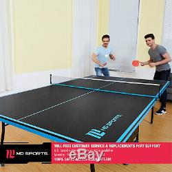 Table De Ping-pong Taille Officielle En Plein Air Tennis En Salle 2 Paddles Balls Sport Game