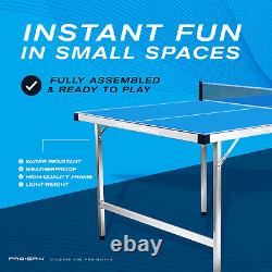 Table De Tennis De Ping Pliable Pliable De Taille Moyenne Table De Tennis En Plein Air