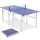 Table De Tennis De Ping-pong Portable Pliable Pour Les Sports D'intérieur Et De Plein Air