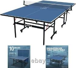 Table De Tennis De Ping-pong Professionnel, Intérieur, Pliable, Taille Réglementaire, Joola