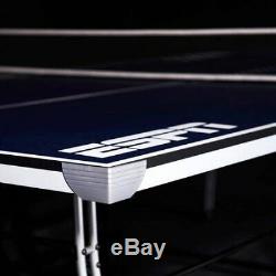 Table De Tennis Ping Pong Jeu De Sport En Plein Air 4 Pièces Fête De Famille Dans La Cour Espn