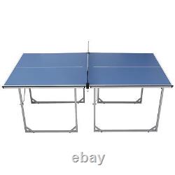 Table De Tennis Ping Pong Sport Ping Pong Table Avec Filet Et Poste Intérieur Extérieur