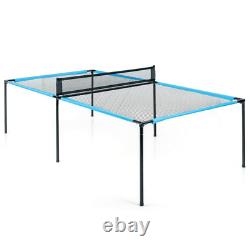 Table De Volleyball Ping Pong Pour Intérieur Et Extérieur 2-en-1