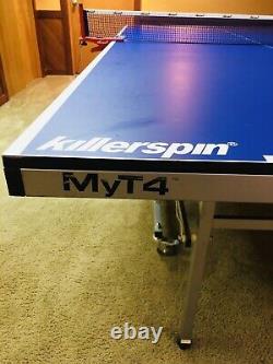 Table Killerspin Ping Pong Table Killerspin Myt4 Table De Ping Ping Pong Avec Paddles +