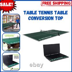 Table Tennis Conversion Top Ping Pong Official Assembled Folding Net