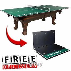 Table Tennis Conversion Top Ping Pong Taille Officielle Tournoi Extérieur Intérieur