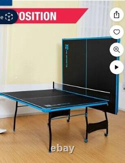 Table de Ping Pong de Taille Officielle pour Tournoi 108 L x 60 l x 30 h