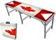 Table De Bière Pong De 8 Pieds Oh Canada Avec Graphique