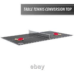 Table de hockey sur air NHL 80 Power Play 2-en-1 avec plateau de tennis de table