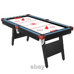 Table de jeu 3 en 1, table de billard de 5,5 pieds, table de billard, jeux de table multiples, tennis de table