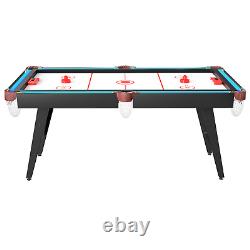 Table de jeu 3 en 1, table de billard de 5,5 pieds, table de billard, jeux de table multiples, tennis de table