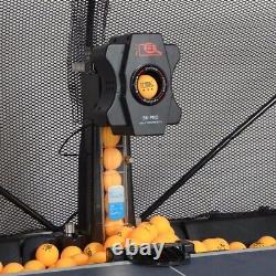 Table de ping-pong S6-PRO Robot de tennis de table Machine à balles 50W Robots à balles Multi-rotation