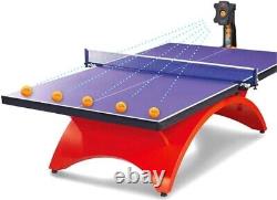Table de ping-pong S6-PRO Robot de tennis de table Machine à balles 50W Robots à balles Multi-rotation