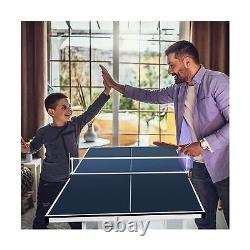 Table de ping-pong Tiktun, table de tennis de table professionnelle en MDF avec serrage rapide