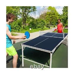 Table de ping-pong Tiktun, table de tennis de table professionnelle en MDF avec serrage rapide