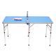 Table De Ping-pong Yiyibyus 29.9x59.8x29.9 Mdf/alliage D'aluminium Design Pliable