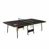 Table De Ping-pong De Taille Officielle Avec 2 Raquettes Et Balles Incluses