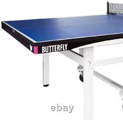 Table de ping-pong papillon Centrefold 25 toute neuve marque en intérieur