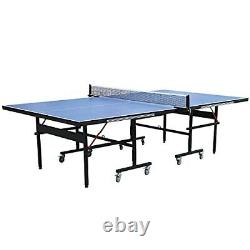 Table de ping-pong pliable Tiktun, table de tennis avec 2 styles de table assortis.