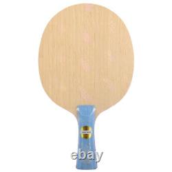 Table de tennis de table DHS Hurricane Long 5X avec lame de ping-pong 5+2 plis en fibre d'arylate-carbone