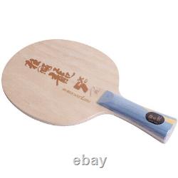 Table de tennis de table DHS Hurricane Long 5X avec lame de ping-pong 5+2 plis en fibre d'arylate-carbone