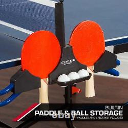 Table de tennis de table EastPoint Sports Classic Sport 15mm, taille de tournoi 9