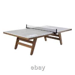 Table de tennis de table en bois de taille officielle