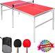 Table De Tennis De Table/ping-pong Pliante Intérieure De Taille Officielle Moderne 6 Pieds X 3 Pieds Neuf